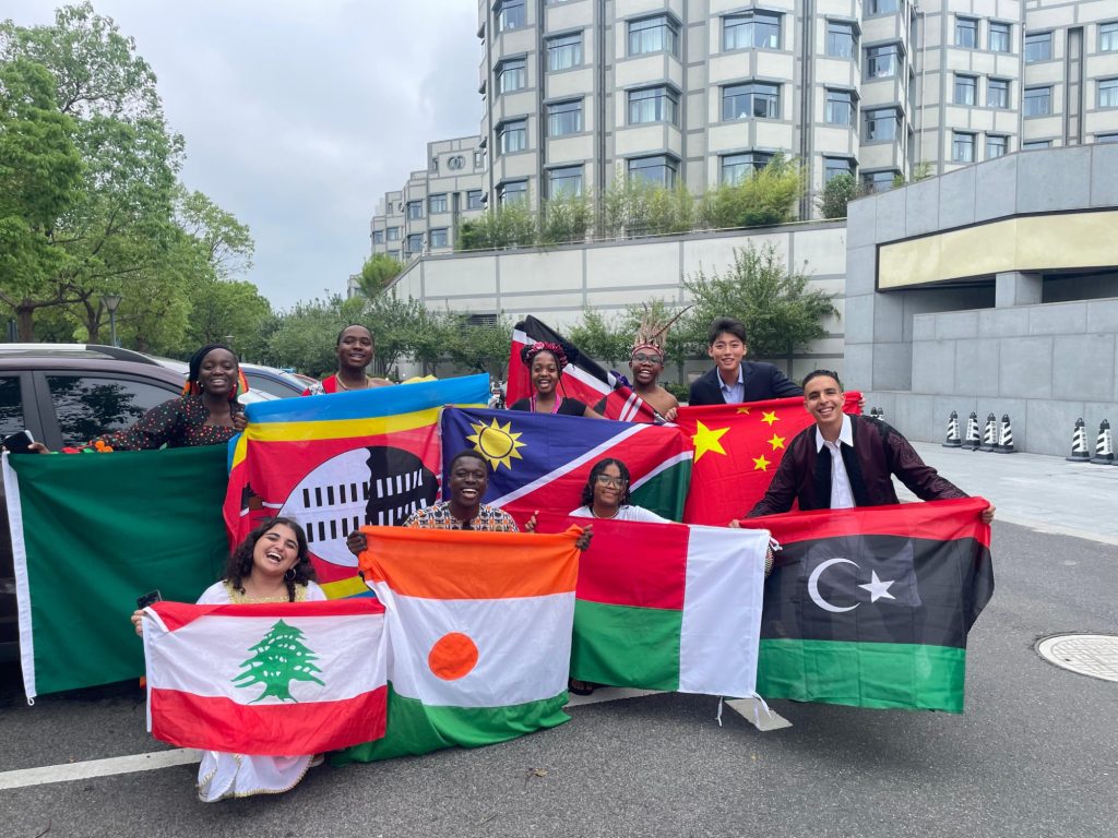 Philani Sithole and fellow UWC Changshu China students