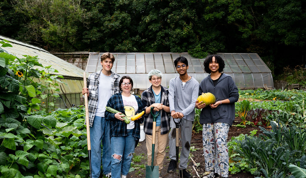 “The Valley” organic farm at Atlantic College