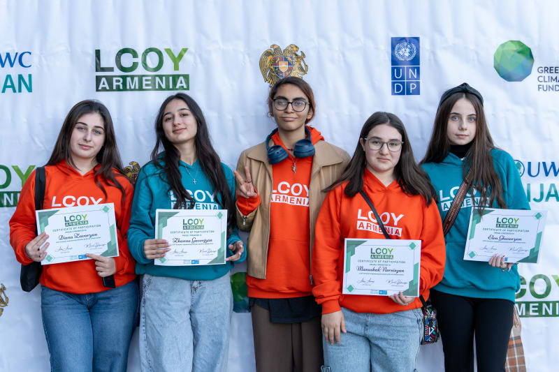 UWC Dilijan and UNDP Armenia Co-Host Armenian Local Conference of Youth Ahead of COP29