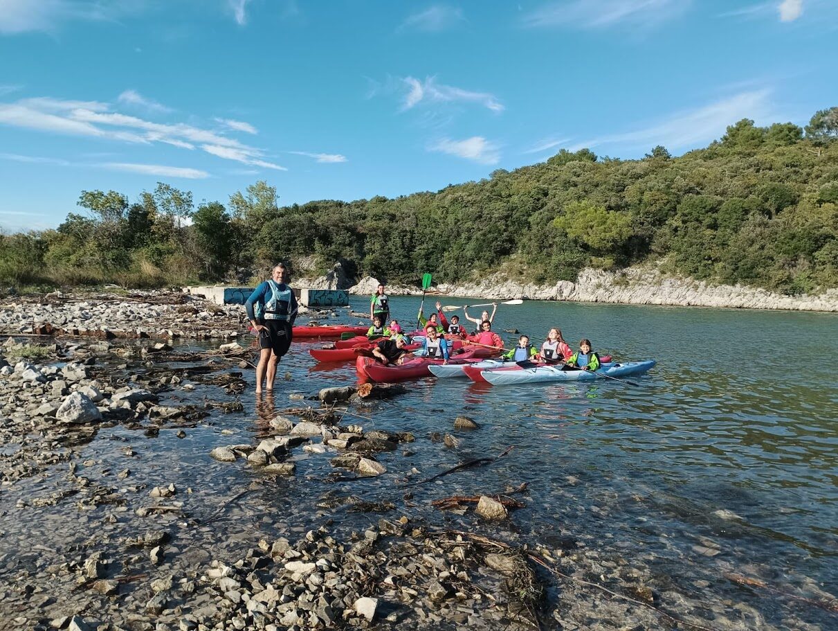 Esperienza Carsolina: kayaking with children