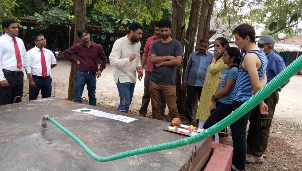 Food Waste to Biogas Plant