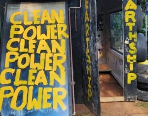 Earthship at Waterford Kamhlaba