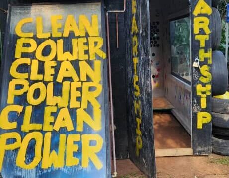 Earthship at Waterford Kamhlaba