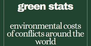 Environmental costs of conflicts around the world