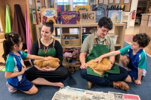 UWCSEA East’s Chicken-based learning!