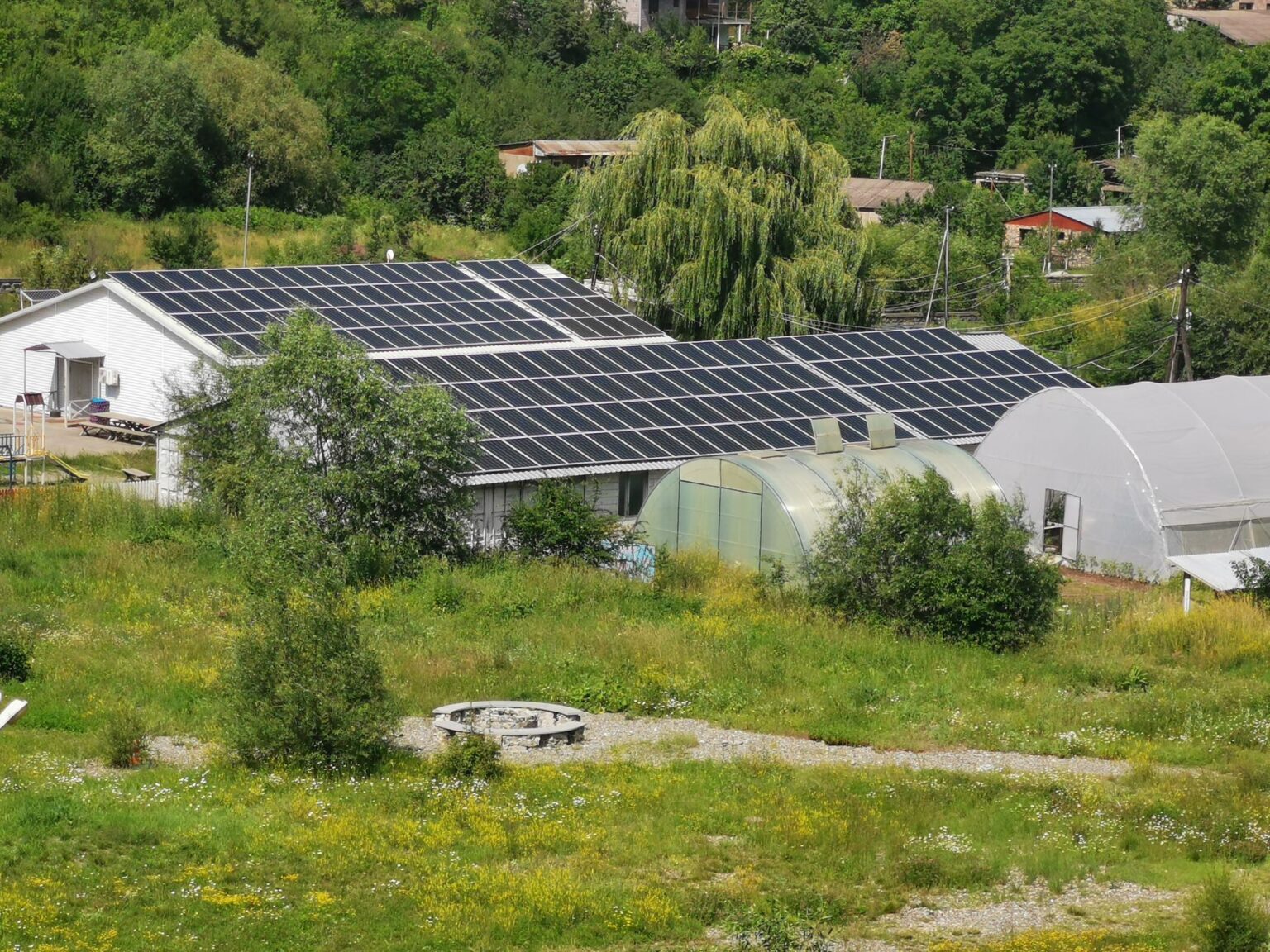 Solar Panel Project for Sustainable Energy Generation