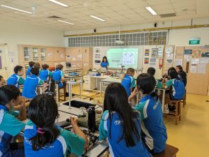 Students teaching students